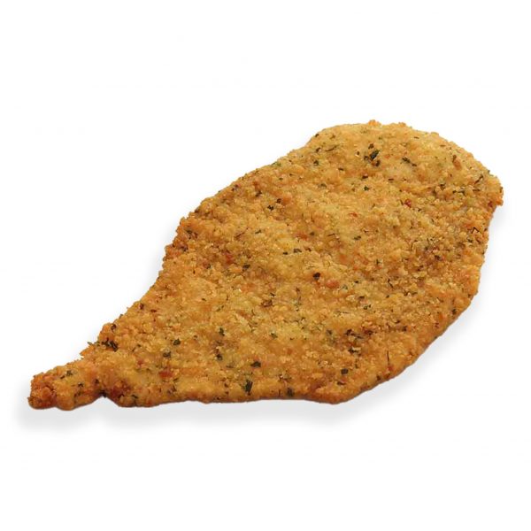Bife de Peito de Frango Panado com Ervas