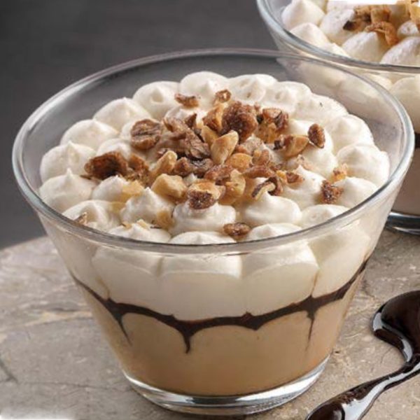 Chantilly e Caffè taça de vidro - Bindi