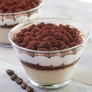 Tiramisú taça de vidro -Bindi